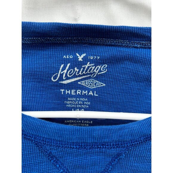 Bundle Of 3 Thermal Henley Waffle Knit Long Sleeve Shirts Large - Goodfellow &Co - Picture 3 of 6